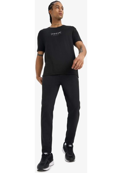 Fit Slim Fit Dar Kesim Fermuarlı Standart Paça Jogger Eşofman Altı S3309AZ25AU indirimleri