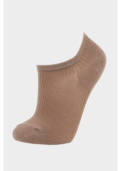 Kadın 5'li Pamuklu Sneaker Çorap F5429AXNS indirimleri