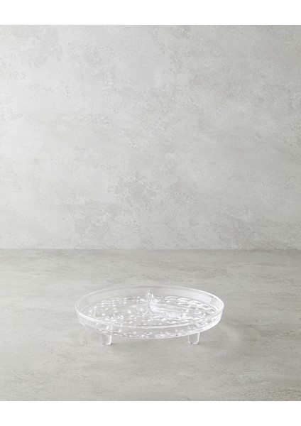 Bubble Cam 3 Bölmeli Sunumluk 22X5 cm Şeffaf