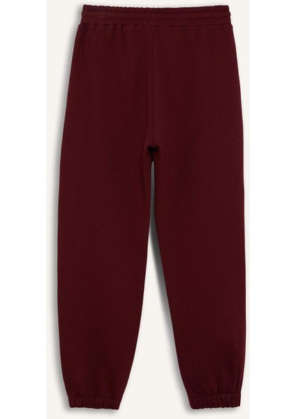 Basic Düz Cepli Beli Bağcıklı Kalın Jogger Eşofman Altı F9622AX25AU