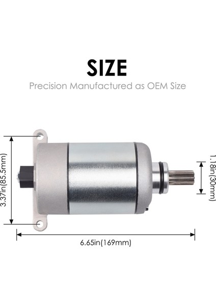 28P-81890-00-00 Yamaha Grizzly Için Başlangıç ​​motoru 550 KODIAK700 28P-81890-01-00 410-58036 SMU0512 (Yurt Dışından) indirimleri