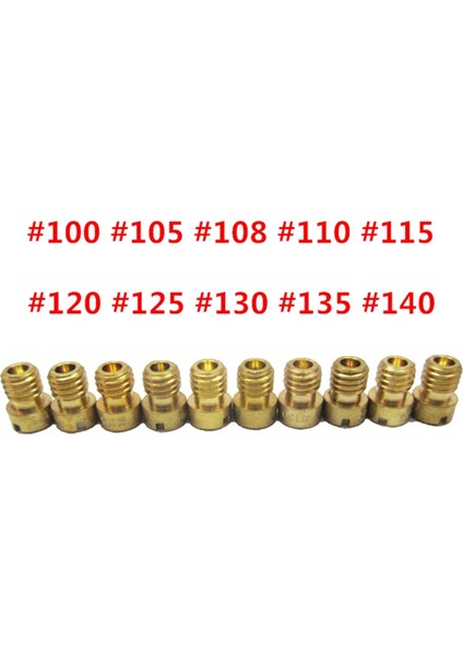 200PCS Karbüratör Ana Jet Kiti ve 200PCS Pwk Keıhın Oko Cvk Pwm Nsr Ksr Pwm Motosiklet Karbüratör (Yurt Dışından) fırsatları