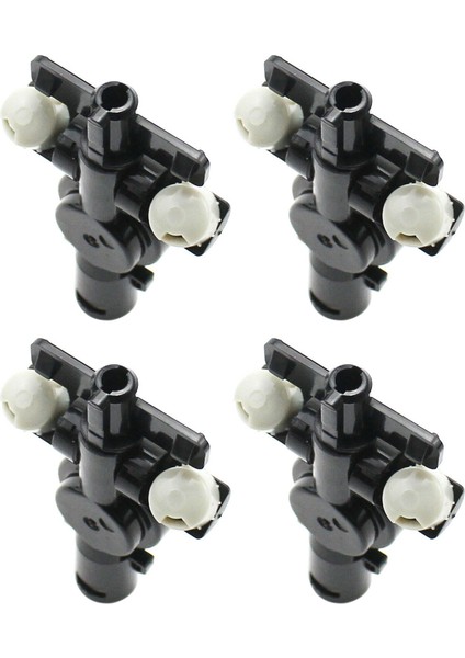 4x Far Suyu Sprey Mezası Yıkayıcı Jet Konnektör Adaptör Tutucu Honda Lexus Suzuki Mazda Nissan Subaru (Yurt Dışından)
