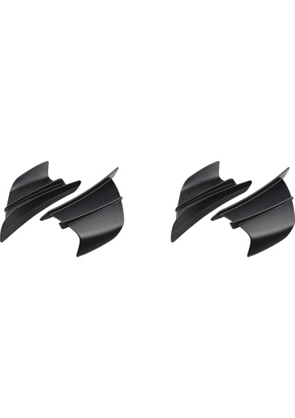 2x Motosiklet Kapısı Yan Kanat Aerodinamik Kanat Deflektörü Ducati Panigale V2 V4 899 959 1198 1299 (B) (Yurt Dışından)