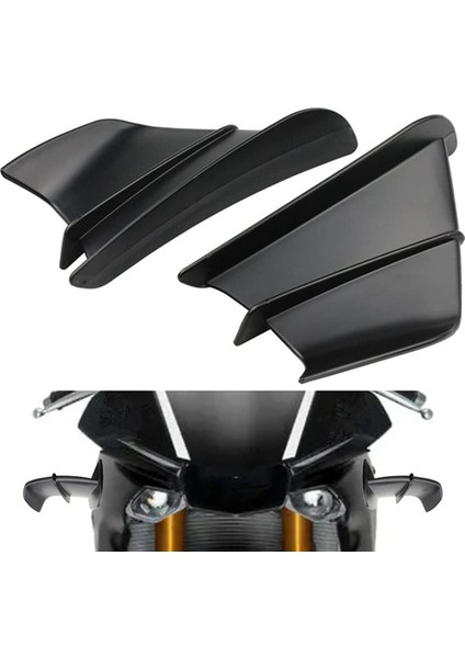 2x Motosiklet Kapısı Yan Kanat Aerodinamik Kanat Deflektörü Ducati Panigale V2 V4 899 959 1198 1299 (B) (Yurt Dışından) fırsatları