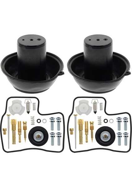 2x Onarım Kiti Karbüratör Diyafram Piston Honda Steed Gölge Vlx 400 Için Iğne ile (Yurt Dışından) modelleri