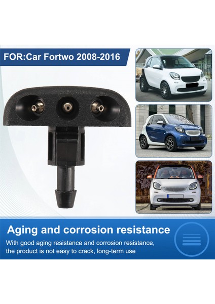 4518690147C22A Akıllı Fortwo Için Araba Ön Cam Yıkayıcı Nozul 2008-2016 (Yurt Dışından) fırsatları
