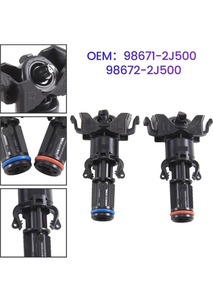 Kia Mohave Borrego Için Teleskop Utt Assy Far Suyu Sprey Nozumu 2016-2019 98671-2J500 (Yurt Dışından) fiyatları