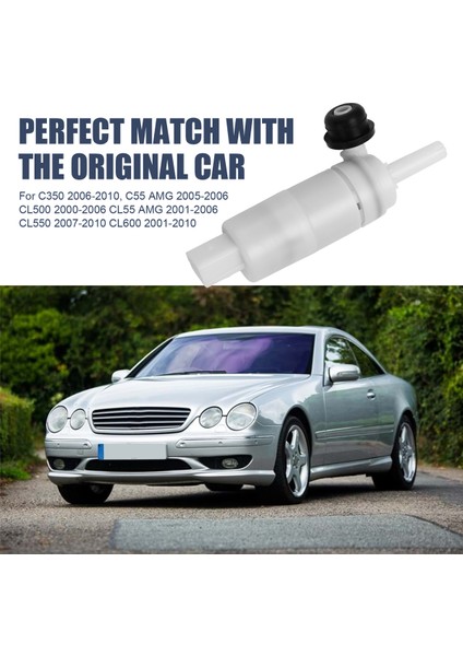 Far Yıkayıcı Pompası 2108691121 98510-2B700 SC0367486 BMC100580, Mercedes-Benz W203 W208 W210 W163 W211 W220 (Yurt Dışından) fırsatları