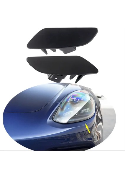 2pc Ön Tampon Far Yıkayıcı Nozul Porsche Panamera Için Işık Jet Kapağı 17-20 971807753G2X 971807754G2X (Yurt Dışından) fırsatları
