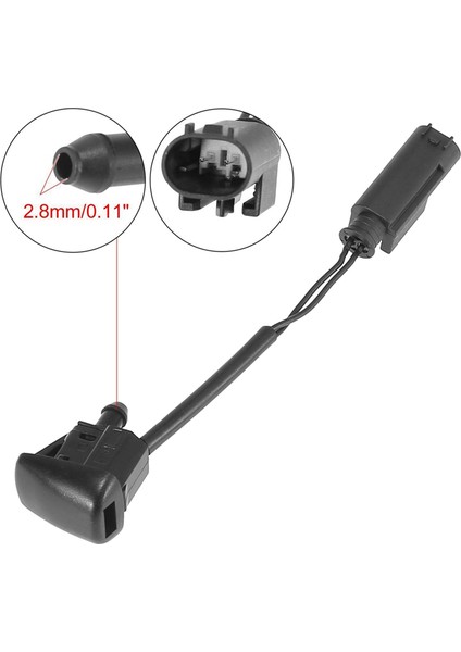 Bmw 61667046060 Için Otomobil Ön Kaput Nozul Ön Cam Nozul (Yurt Dışından) indirimleri