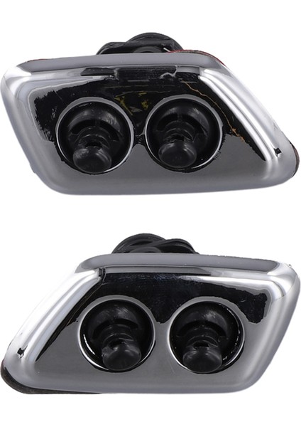 2pcs Kafa Işık Lambası Ön Cam Rondelası Nozullar Jet DA805833AA Chrysler Için Uygun 300 C 2005 2006 2007 (Yurt Dışından) modelleri