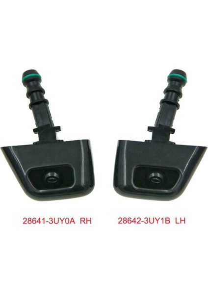 Nissan X-Trail Xtrail Için 4x T31 2008-2014 Far Yıkayıcı Püskürtme Nozul Jet Püskürtücü 28641-3UY0A 28642-3UY1B (Yurt Dışından) modelleri
