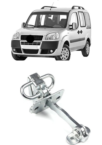 Fiat Doblo 2001 -2009 Uyumlu Ön Kapı Gergisi Sağ ve Sol Uyumlu 1 Adet 51799708