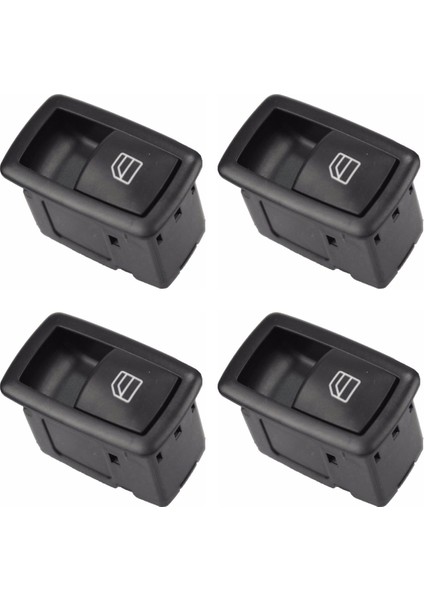 4x Pencere Kontrol Anahtarı Mercedes-Benz Için Güç Penceresi Anahtarı 2006-2013 W251 W169 W245 X164 W164 518200510 A2518200510 (Yurt Dışından)