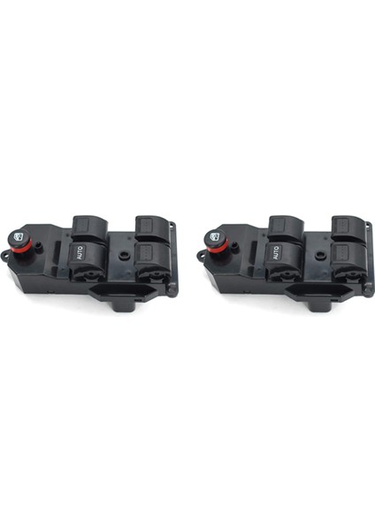 Honda Civic 2001-2005 Için 2x 35750-S5A-A02ZA Güç Penceresi Anahtarı Crv 2002-2006 Sürücü Yan Pencere Ana Kontrol Anahtarı (Yurt Dışından)