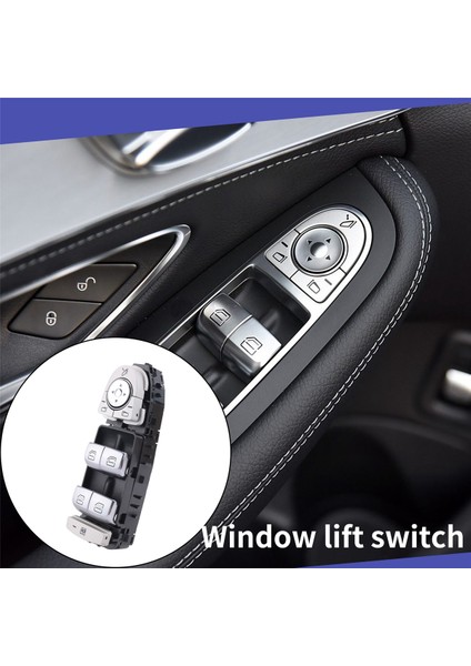 Ön Kapı Pencere Anahtarı 2229056800/A 222 905 68 00 Mercedes-Benz Için C300 C63 C350E C-Serisi W205 W253 W222 (Yurt Dışından) indirimleri