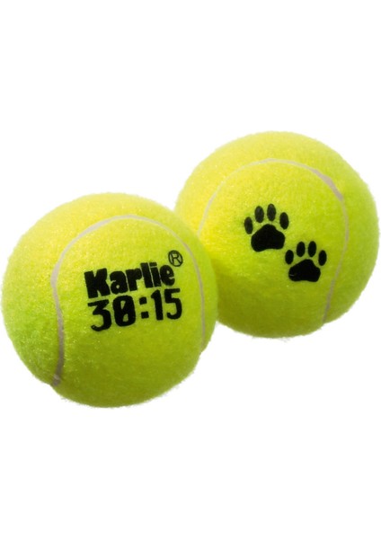 Karlıe Ikili Tenis Topu 6 cm Gnzrz