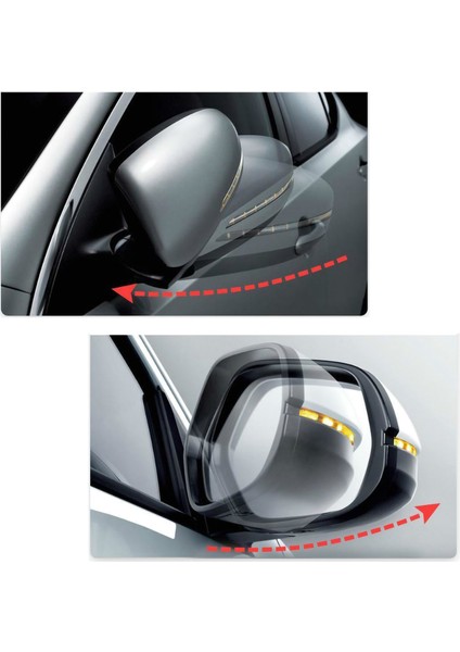 Araba Yan Aynaları Klasör Katlanır ve Toyota Rav4 (2020) Lhd+ Fiş ve Oynat Için Otomatik Olarak Kiti Sürün (Yurt Dışından) modelleri