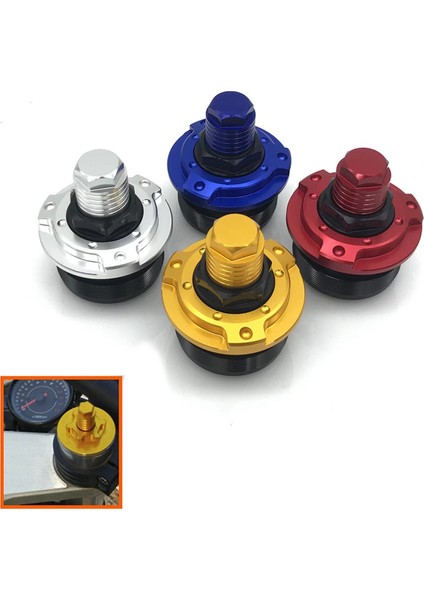 Yamaha Yzf R15 V3 Ön Şok Emici Vidalı Kapak Kapağı Ön Tifmeciler Çatal Bolts Cnc Motosiklet Aksesuarları Mavi (Yurt Dışından) fırsatları