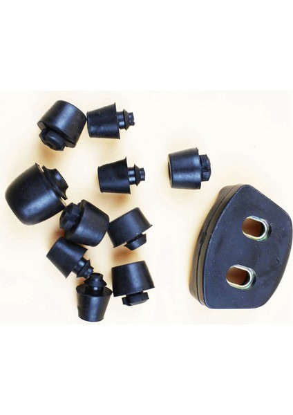 2set Araba Kapı Tampon Pad Bump Durdurma Şok Kauçuk Mitsubishi Pajero Montero V31 V32 V33 V43 V45 V73 V77 (Yurt Dışından) fiyatları