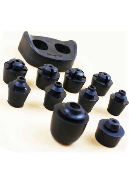 2set Araba Kapı Tampon Pad Bump Durdurma Şok Kauçuk Mitsubishi Pajero Montero V31 V32 V33 V43 V45 V73 V77 (Yurt Dışından) modelleri