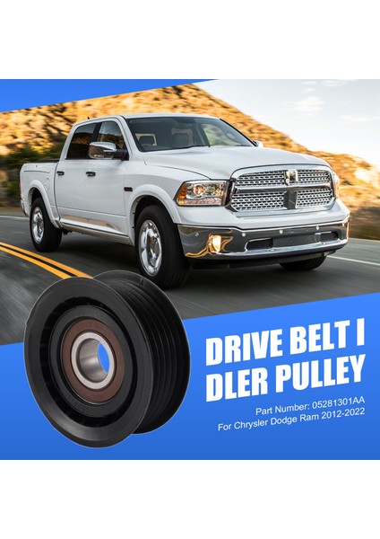 Jeep Chrysler Dodge Ram Için Yeni Drive Kemer Avı Kasnağı 05281301AA 2012-2022 (Yurt Dışından) fırsatları