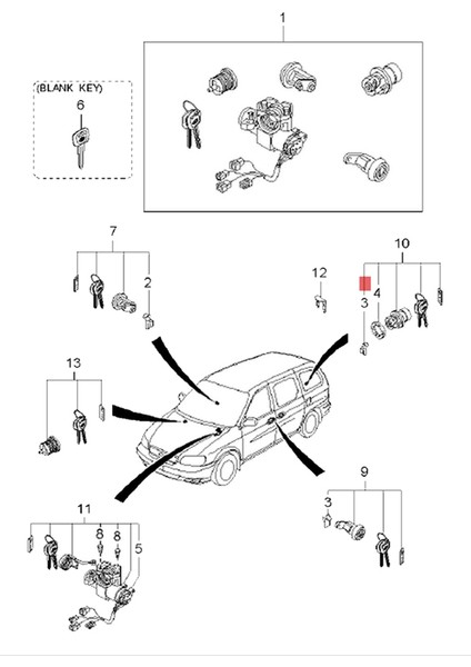 5x K56P-18-891 Kıa Karnavalı Için Araç Krank Mili Konum Sensörü Rio 1.5l 1.6l 1998-2005 OK56P18891 K56P18891 OK56P-18-891 (Yurt Dışından) fiyatları