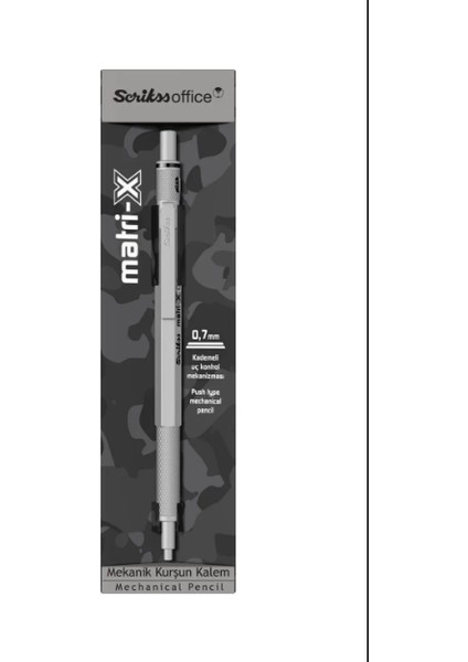 Matri-X Versatil 0.7 mm Açık Gri Şeffaf Ambalaj 5543