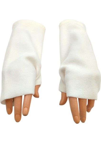 Unisex Kışlık Parmaksız Polar Eldiven Fingerless Gloves fırsatları