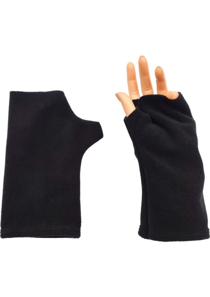 Unisex Kışlık Parmaksız Polar Eldiven Fingerless Gloves