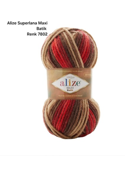 Alize Superlana Maxi Batik Renk 7802