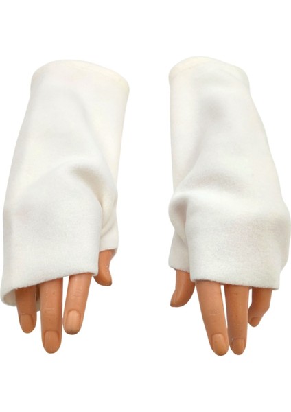 Unisex Kışlık Parmaksız Polar Eldiven Fingerless Gloves