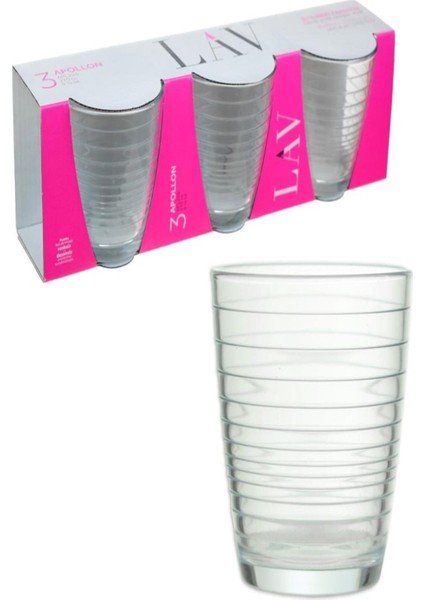 Lav APL226A Apollon Su Bardak 3 Lü