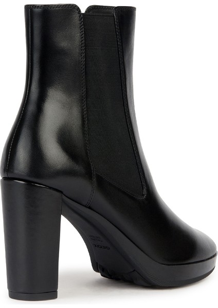 Kadın Siyah Walk Pleasure Deri Plaftorm Topuklu Bot D35TFC00043C9999 fiyatları