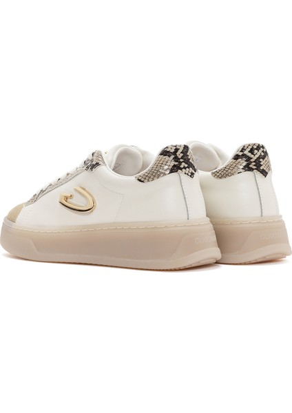 Kadın Bej New Era Bağcıklı Deri Sneaker G03G100017 indirimleri