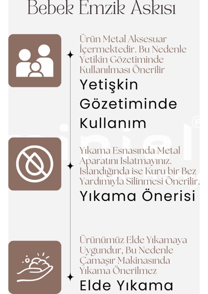 Erkek Bebek Pamuklu Kumaş Çapa Baskılı 2li Emzik Tutucu / Emzik Zinciri / Emzik Askısı Seti