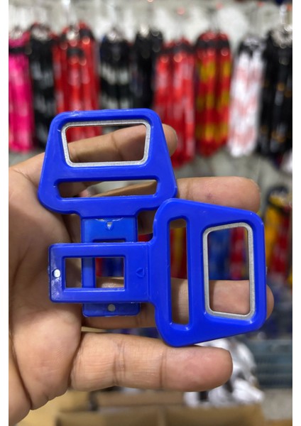 Emniyet Kemeri Oto Aksesuarı Aparat, Şişe Açıcı, Evrensel Uyumlu, Yükseltici, Mavi modelleri