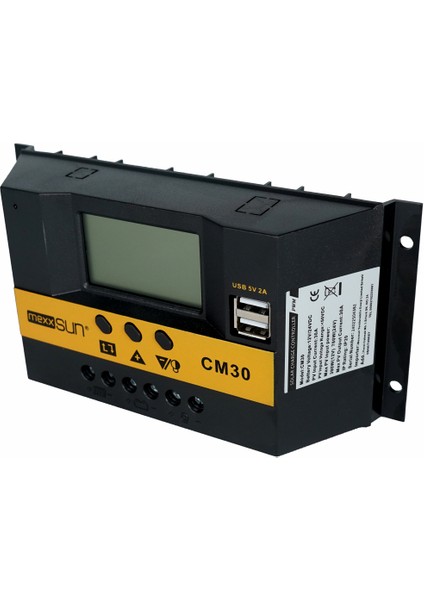 30 A Amper 12 24 V Volt Şarj Kontrol Cihazı Regülatör fırsatları