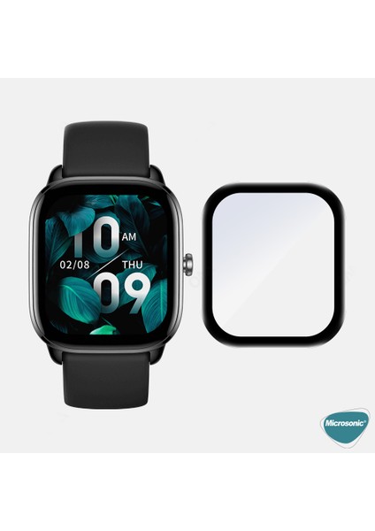 Huawei Watch Fit 4 Tam Kaplayan Nano Cam Ekran Koruyucu Siyah indirimleri