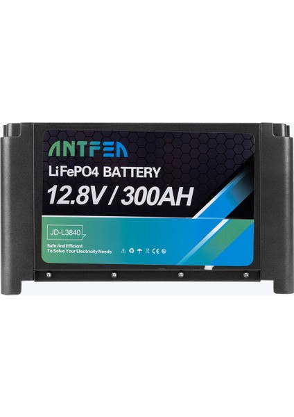 L3840 12.8V 300AH İstiflenebilir Lityum Akü LiFePo4
