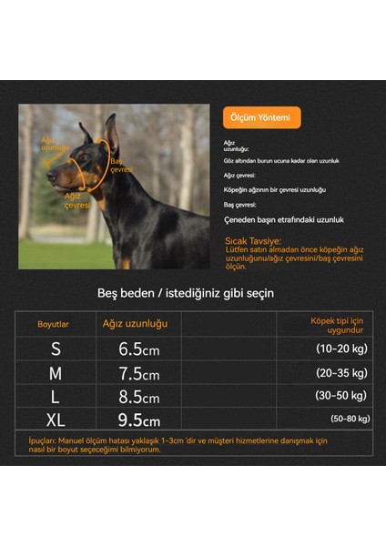 Silikon Pet Ağız Kılıfı Anti-Isırma Ağız Kılıfı (Yurt Dışından) fiyatları