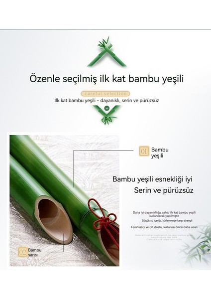 Çift Taraflı Katlanabilir Bambu Hasırlar (Yurt Dışından) modelleri