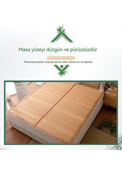 Çift Taraflı Katlanabilir Bambu Hasırlar (Yurt Dışından) indirimleri