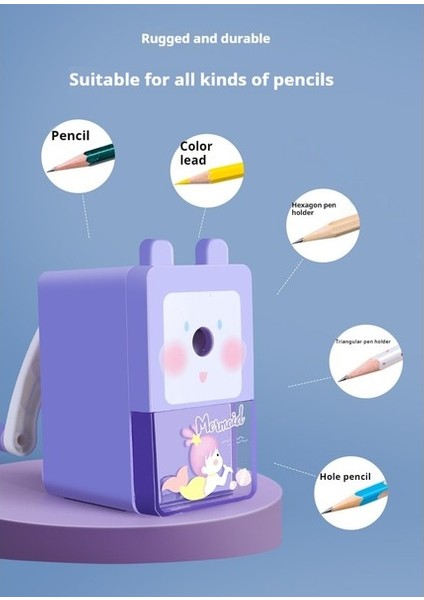 Rındu Mini Karikatür Öğrenci Kalemtıraş (Yurt Dışından) fırsatları