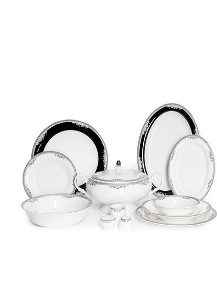 Palace Silver Nagi 12 Kişilik 72 Parça Yemek Takımı