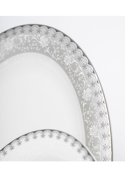 Palace Silver Ivy 12 Kişilik 72 Parça Yemek Takımı modelleri