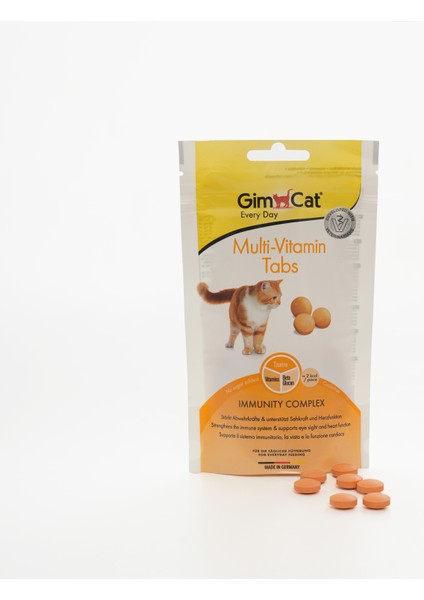 Multi-Vitamin Tabs 40 G Kedi Vitamini Tableti
