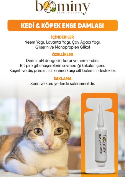 Kedi Köpek Iç Dış Tüy Bakım Damlası Tablet Hediyeli