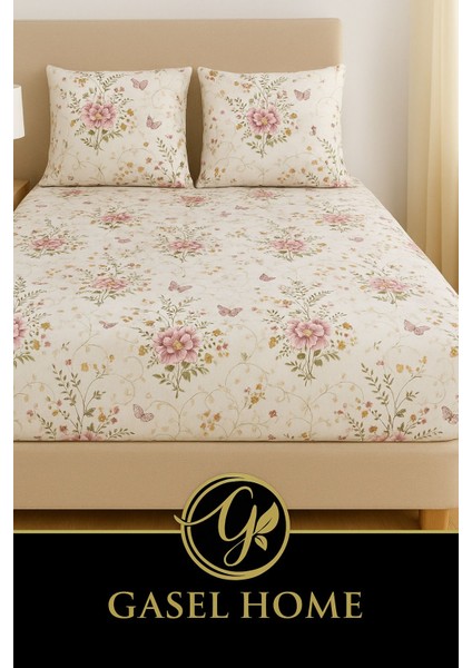 Pamuklu Ranforce Kumaş Tek Kişilik Lastikli Çarşaf Takımı (100X200 & 120X200)